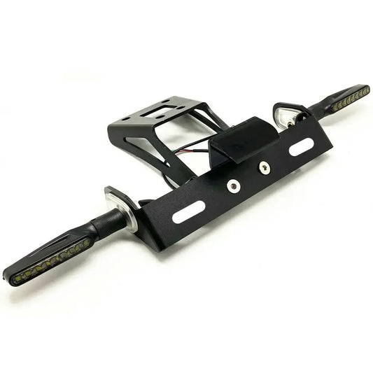 License Plate Holder Bracket Tidy Tail with Lights  For: Xpro X24 / Xpro Roadster 250 / Vitacci GTX 250 / Vitacci Titan 250 / Vitacci XMT 250 / Venom Superbike / Venom X22r Max / Boom Bd250 / Italica Krypto