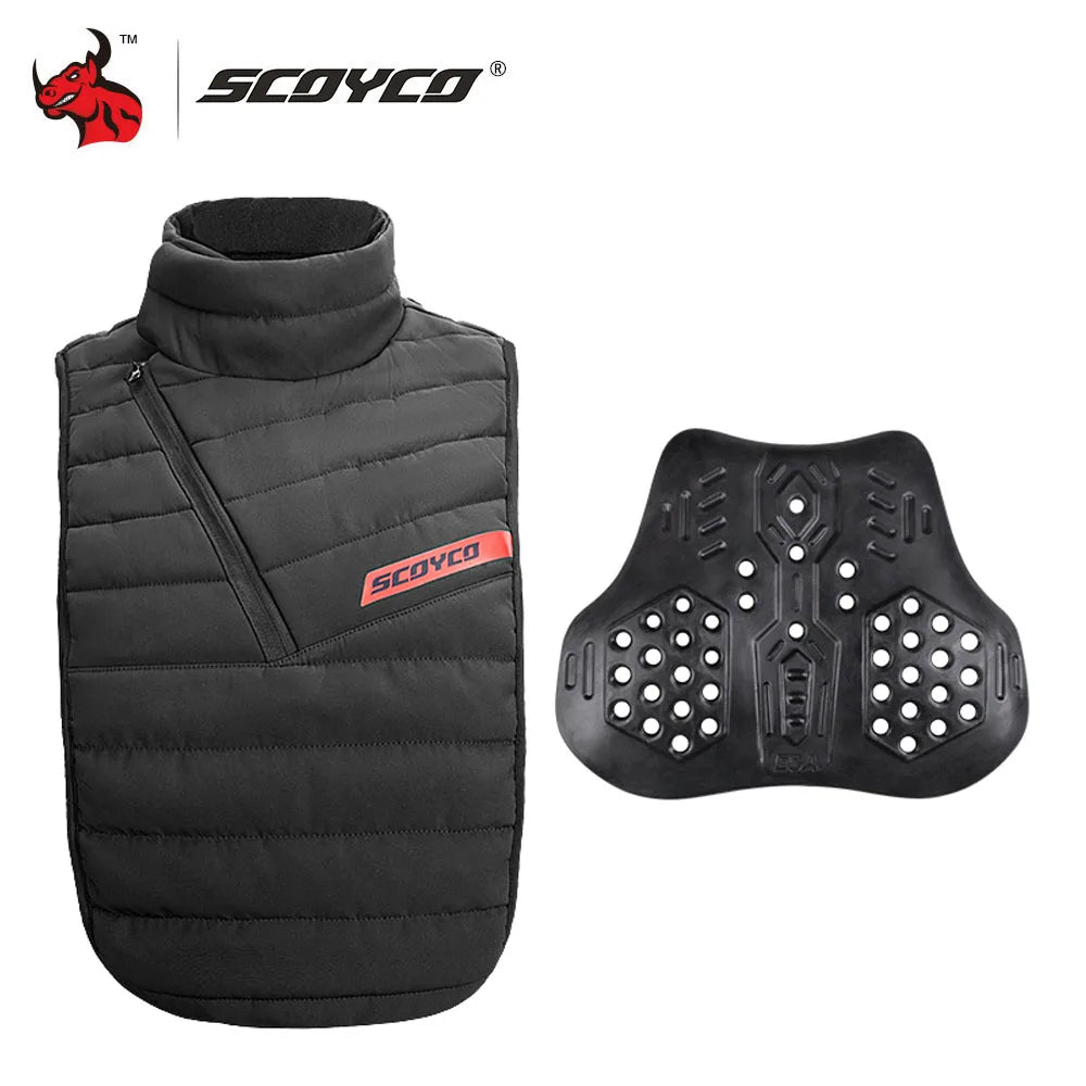 SCOYCO Windproof And Warm Motorcycle  Riding Chest Protector