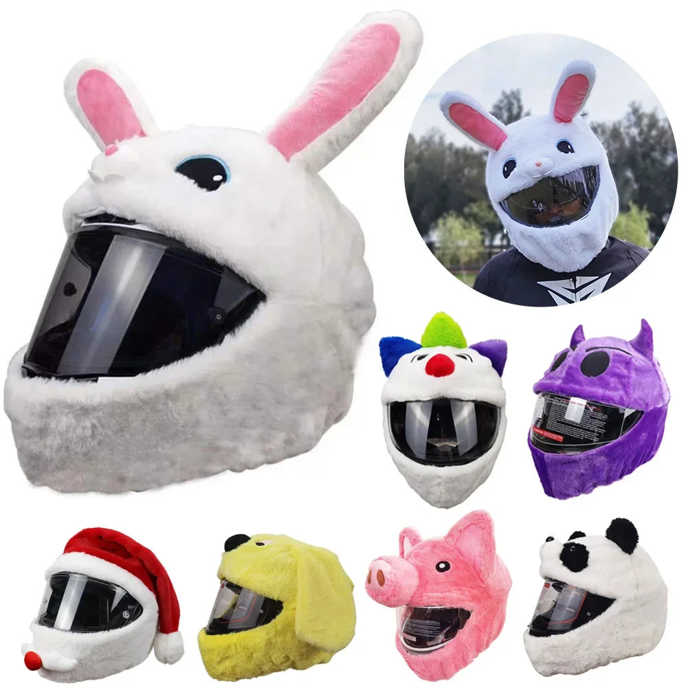 Helmet Covers Funny Cartoon Plush