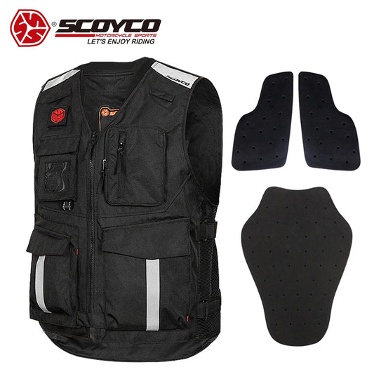 SCOYCO Summer Breathable Mesh Vest  Protection