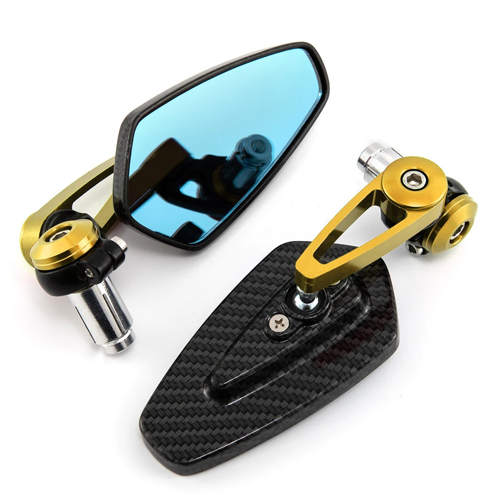 Motorcycle Aluminum Bar End Mirror For : Venom X22r / DF250rts