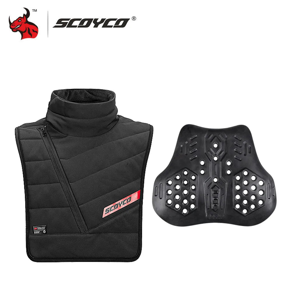 SCOYCO Windproof And Warm Motorcycle  Riding Chest Protector