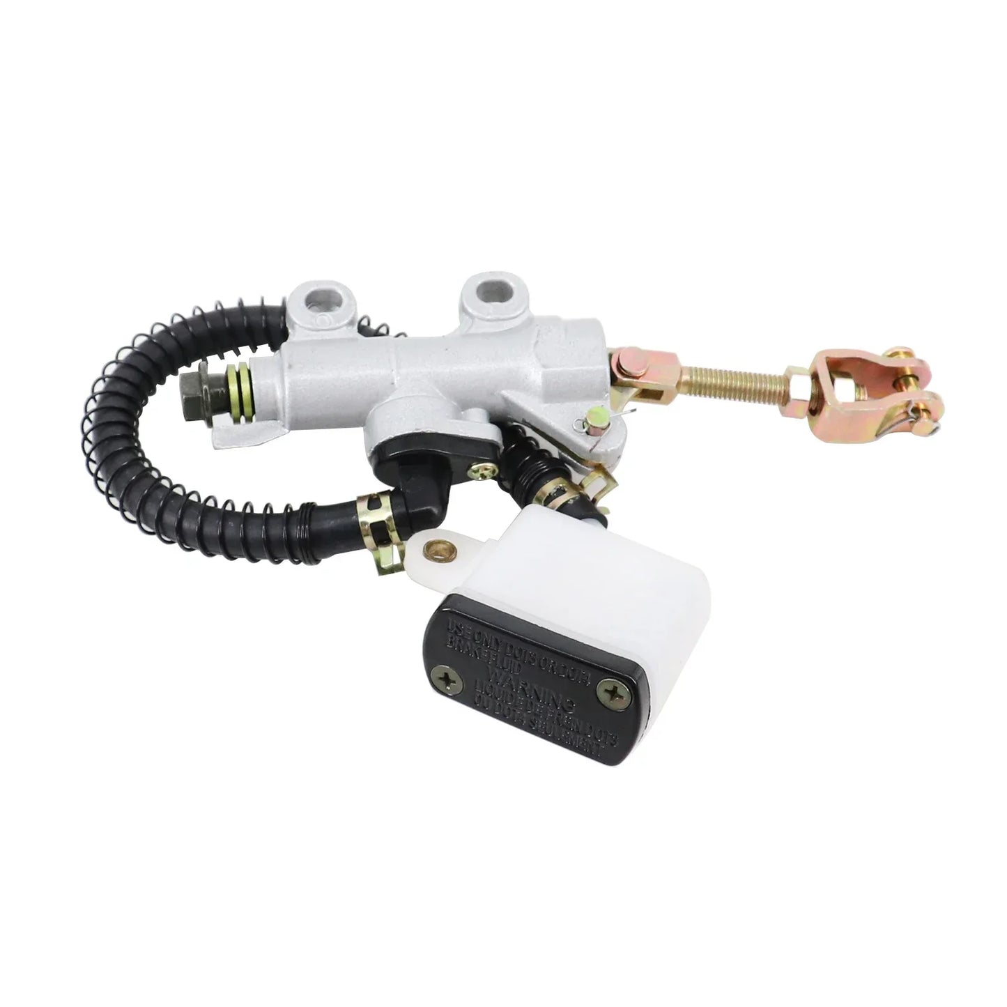 Rear Foot Brake Master Cylinder with Reservoir For: Xpro X24 / Xpro Roadster 250 / Vitacci GTX 250 / Vitacci Titan 250 / Vitacci XMT 250 / Venom Superbike / Venom X22r Max / Boom Bd250 / Italica Krypto