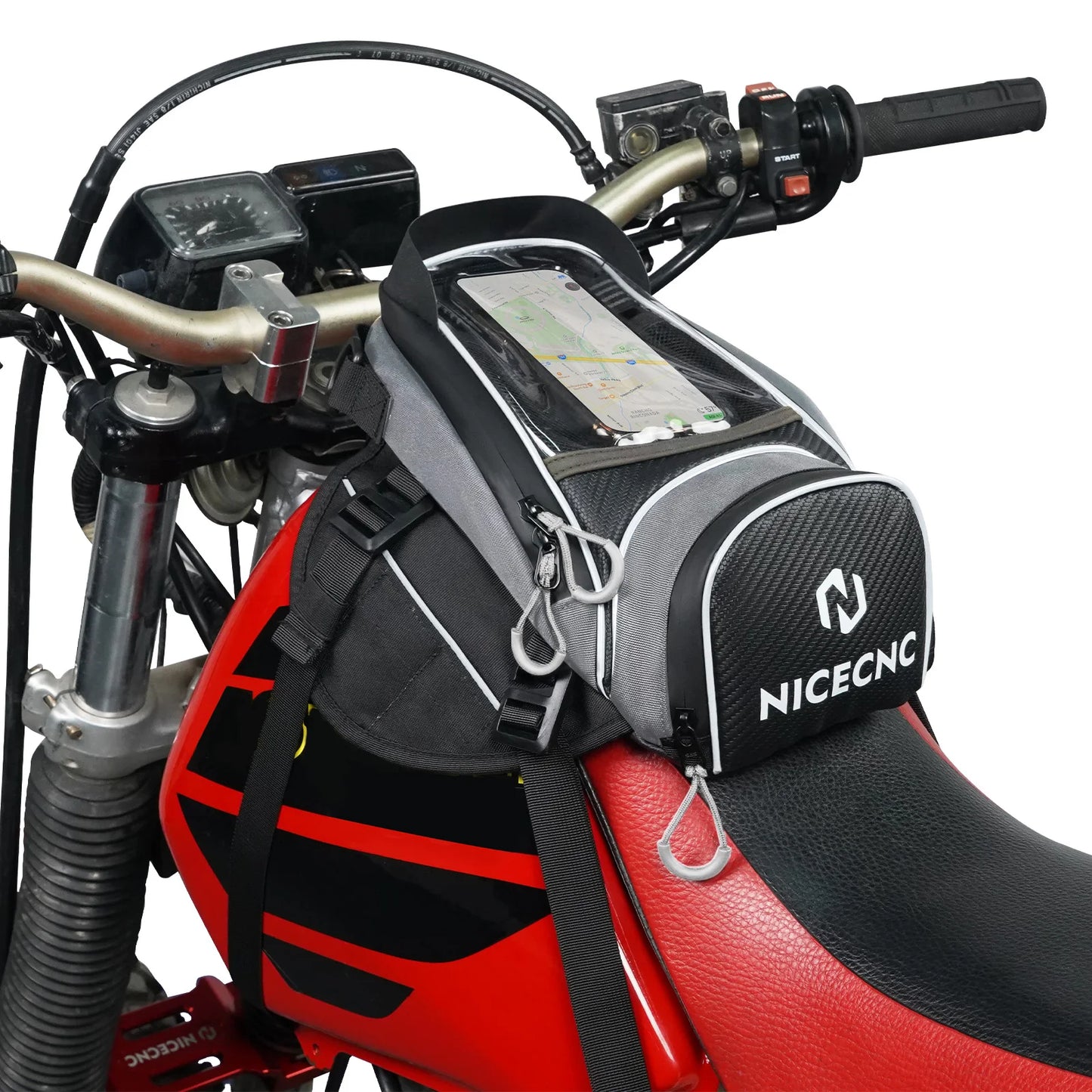 Nice CNC Tank  Bag   For: Xpro X24 / Xpro Roadster 250 / Vitacci GTX 250 / Vitacci Titan 250 / Vitacci XMT 250 / Venom Superbike / Venom X22r Max / Boom Bd250 / Italica Krypto