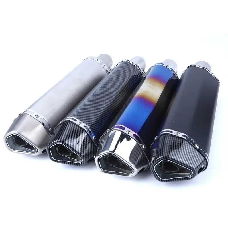 51mm Slip-on Exhaust Muffler w/DB Killer For: Xpro X24 / Xpro Roadster 250 / Vitacci GTX 250 / Vitacci XMT 250/ Venom Superbike / Venom X22r Max / Boom Bd250 / Italica Krypto