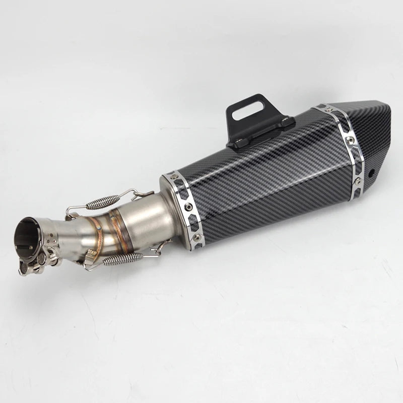 51mm Slip-on Exhaust Muffler w/DB Killer For: Xpro X24 / Xpro Roadster 250 / Vitacci GTX 250 / Vitacci XMT 250/ Venom Superbike / Venom X22r Max / Boom Bd250 / Italica Krypto