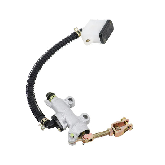 Rear Foot Brake Master Cylinder with Reservoir For: Xpro X24 / Xpro Roadster 250 / Vitacci GTX 250 / Vitacci Titan 250 / Vitacci XMT 250 / Venom Superbike / Venom X22r Max / Boom Bd250 / Italica Krypto