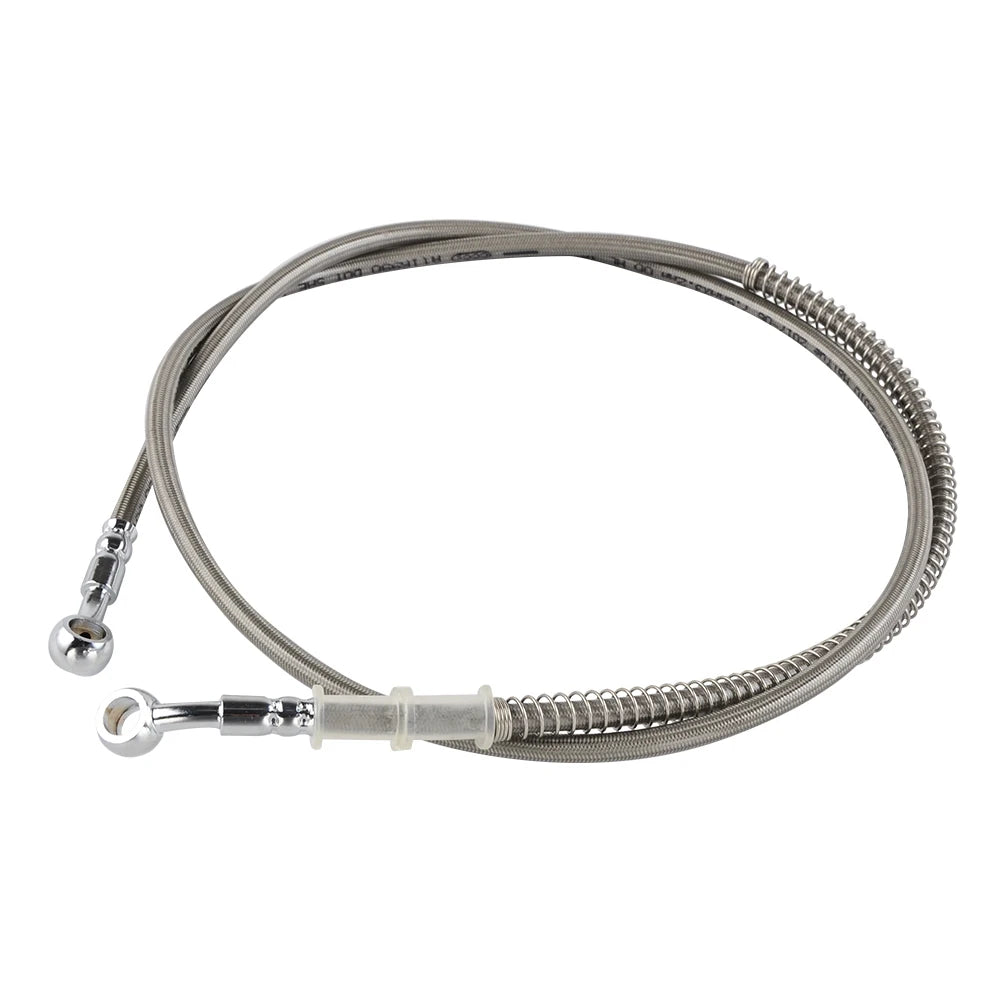 Rear Brake Line Braided Steel For: Xpro X24 / Xpro Roadster 250 / Vitacci GTX 250 / Vitacci Titan 250 / Vitacci XMT 250 / Venom Superbike / Venom X22r Max / Boom Bd250 / Italica Krypto