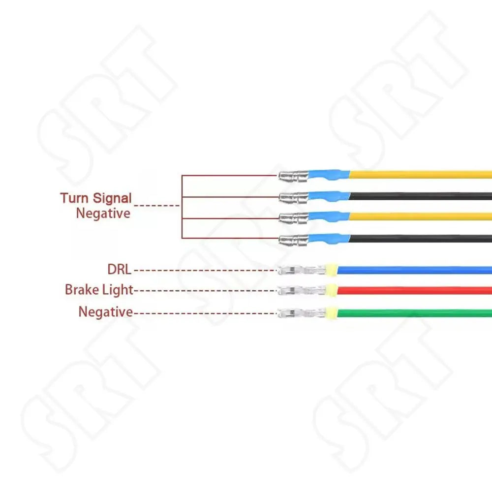 Custom Rear Tail Brake Turn Signals Led Light