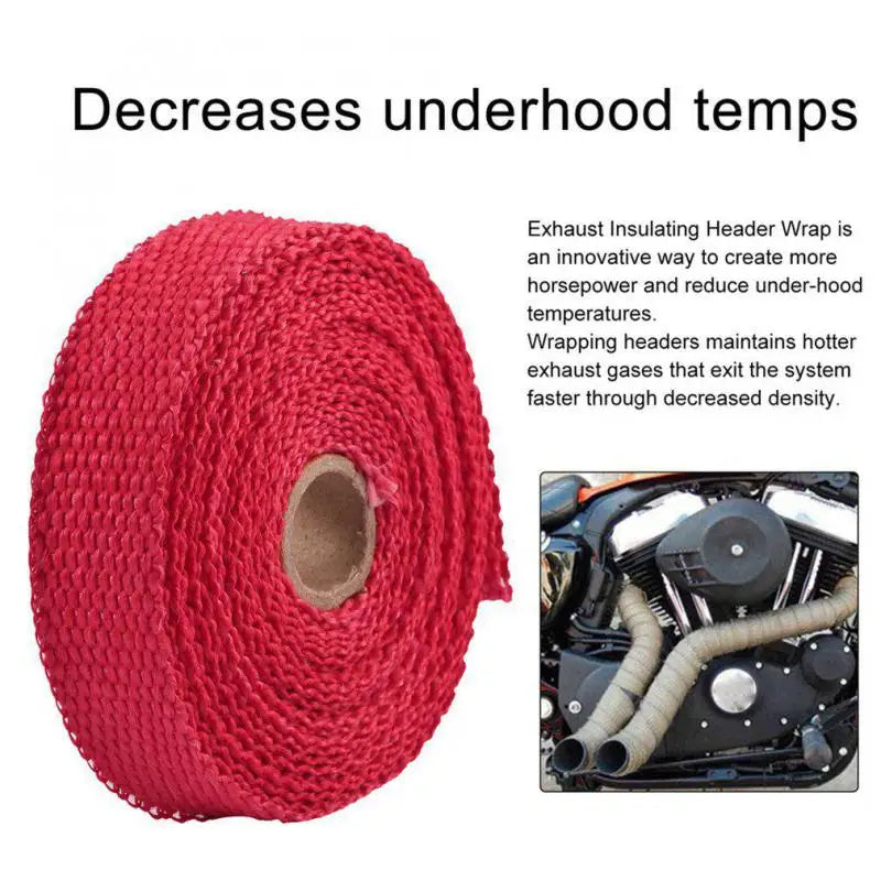 Motorcycle Exhaust Thermal Tape Thermal Wrap