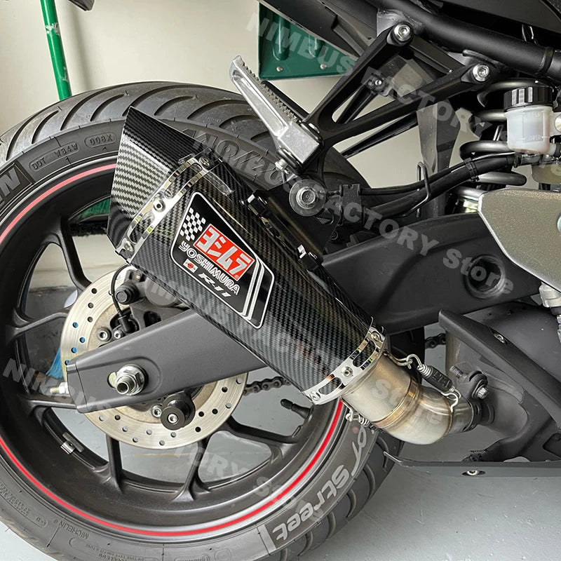 51mm Slip-on Exhaust Muffler w/DB Killer For: Xpro X24 / Xpro Roadster 250 / Vitacci GTX 250 / Vitacci XMT 250/ Venom Superbike / Venom X22r Max / Boom Bd250 / Italica Krypto