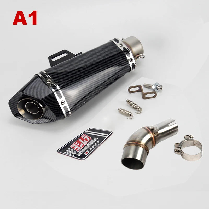 51mm Slip-on Exhaust Muffler w/DB Killer For: Xpro X24 / Xpro Roadster 250 / Vitacci GTX 250 / Vitacci XMT 250/ Venom Superbike / Venom X22r Max / Boom Bd250 / Italica Krypto