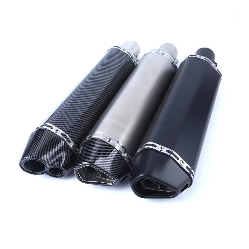 51mm Slip-on Exhaust Muffler w/DB Killer For: Xpro X24 / Xpro Roadster 250 / Vitacci GTX 250 / Vitacci XMT 250/ Venom Superbike / Venom X22r Max / Boom Bd250 / Italica Krypto