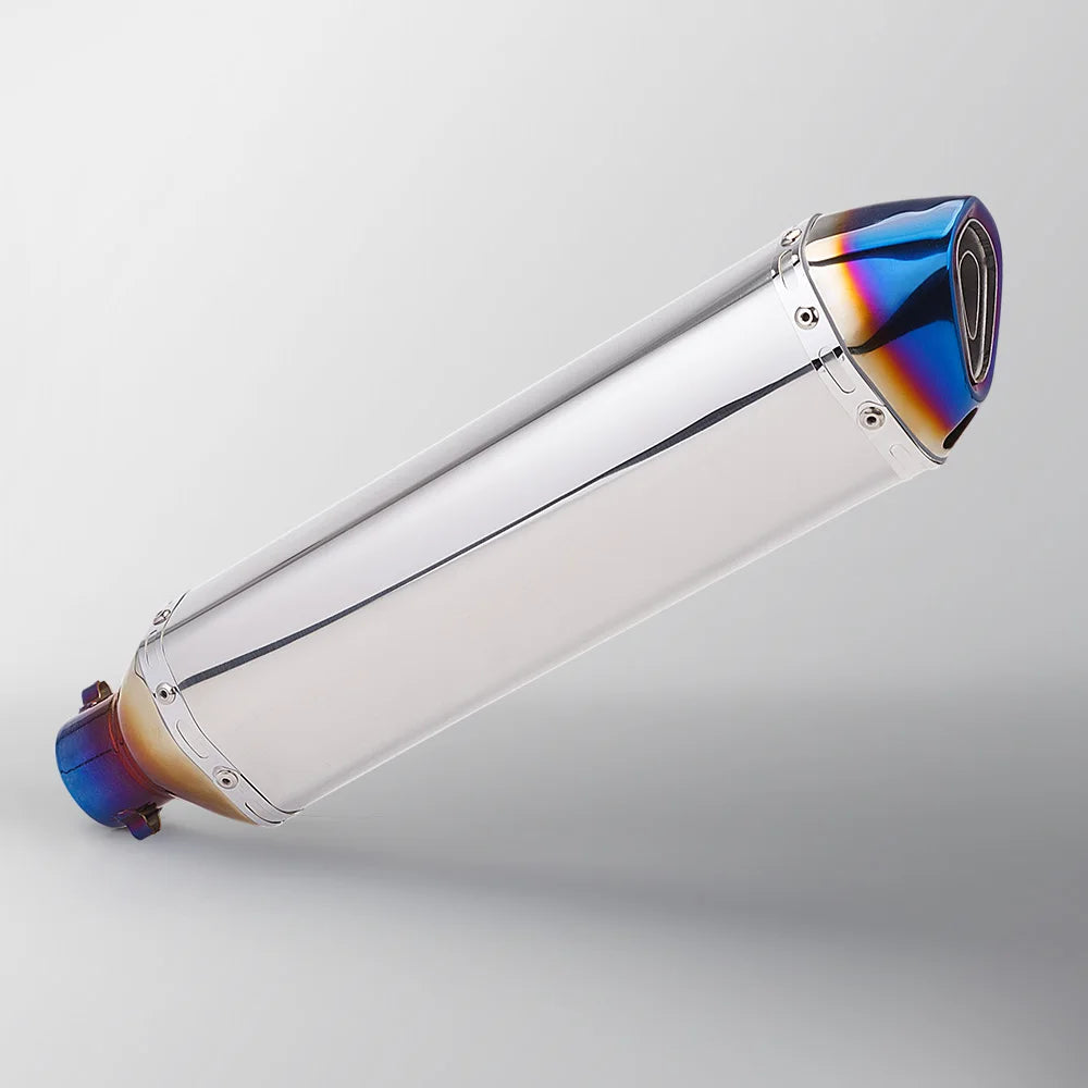 51mm Slip on Exhaust Muffler For: Xpro X24 / Xpro Roadster 250 / Vitacci GTX 250 / Venom Superbike / Venom X22r Max / Boom Bd250 / Italica Krypto