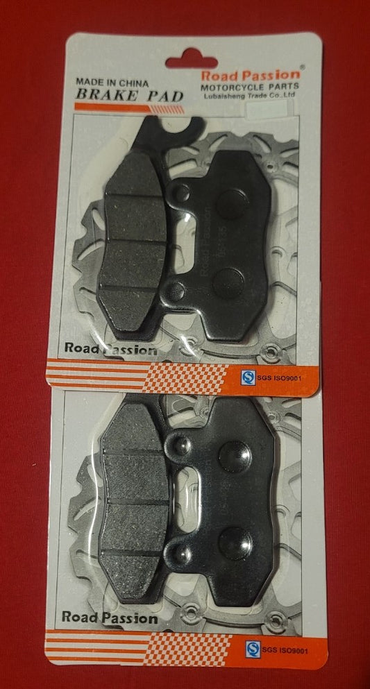 Front Brake Pads  For: Xpro X24 / Xpro Roadster 250 / Vitacci GTX 250 / Vitacci Titan 250/ Venom Superbike / Venom X22r Max / Boom Bd250 / Italica Krypto