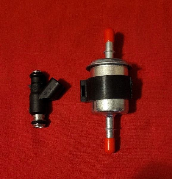 Combo Fuel Injector w/ Fuel Filter  For: Xpro X24 / Xpro Roadster 250 / Vitacci GTX 250 / Vitacci Titan 250 / Vitacci XMT 250 / Venom Superbike / Venom X22r Max / Boom Bd250 / Italica Krypto