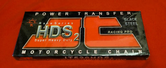 * JT Sprockets 520 HDR Race Series Super Competition Chain  For: Xpro X24 / Xpro Roadster 250 / Vitacci GTX 250 / Vitacci Titan 250 / Vitacci XMT 250 / Venom Superbike / Venom X22r Max / Boom Bd250 / Italica Krypto