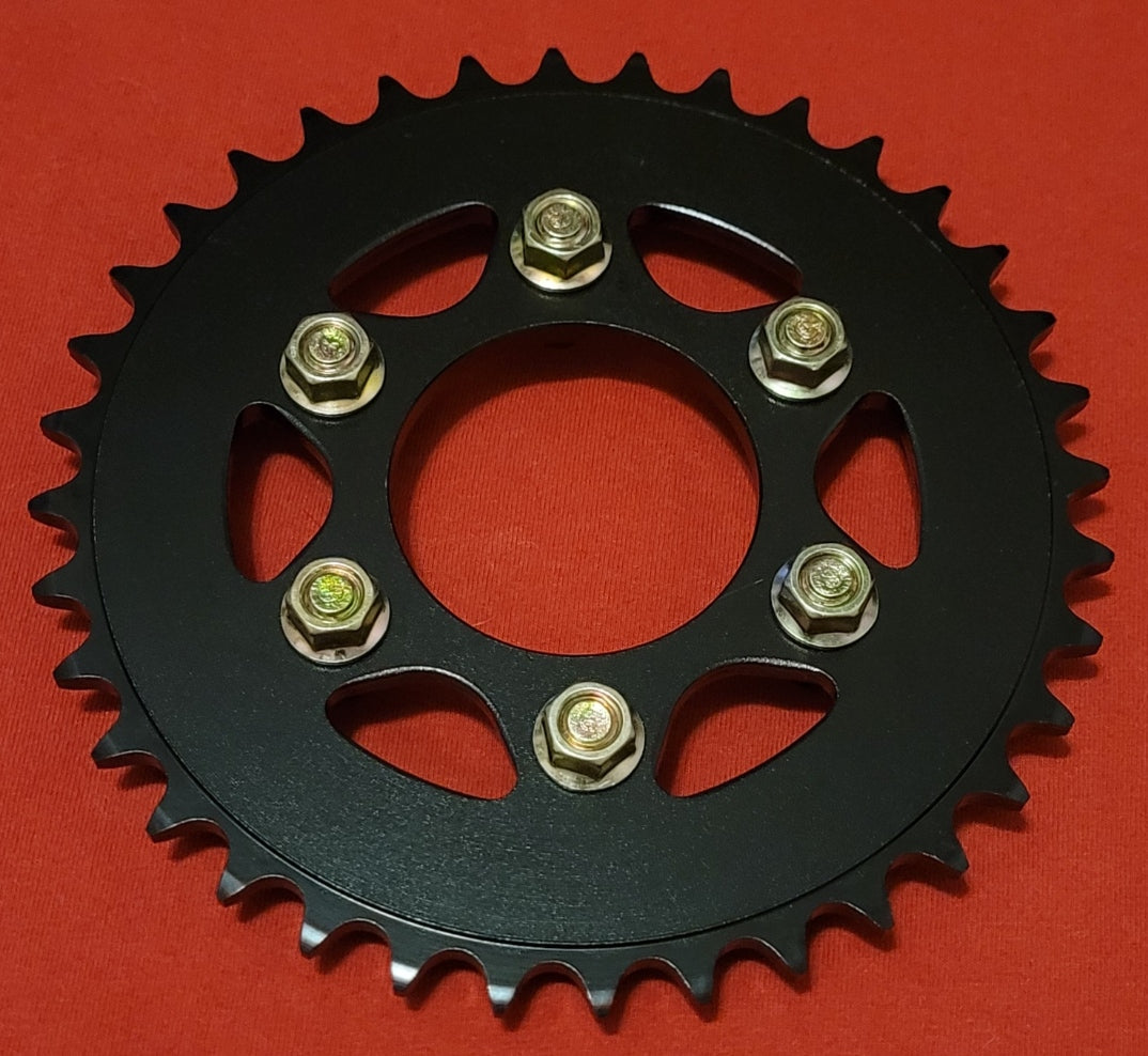 36t 520 Rear Sprocket For: Xpro X24 / Xpro Roadster 250 / Vitacci GTX 250 / Vitacci Titan 250/ Venom Superbike / Venom X22r Max / Boom Bd250 / Italica Krypto