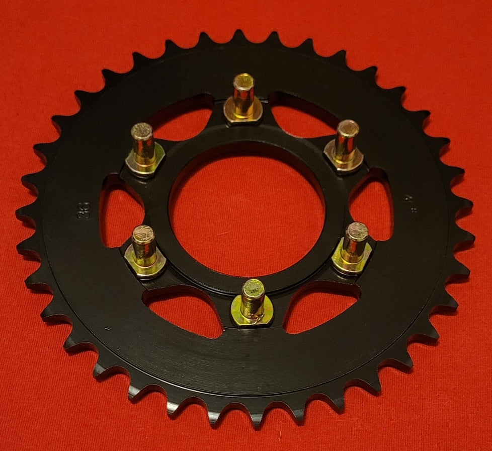 36t 520 Rear Sprocket For: Xpro X24 / Xpro Roadster 250 / Vitacci GTX 250 / Vitacci Titan 250/ Venom Superbike / Venom X22r Max / Boom Bd250 / Italica Krypto